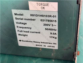 尼康曝光机驱动器 X81D1H0103R-01 021785615